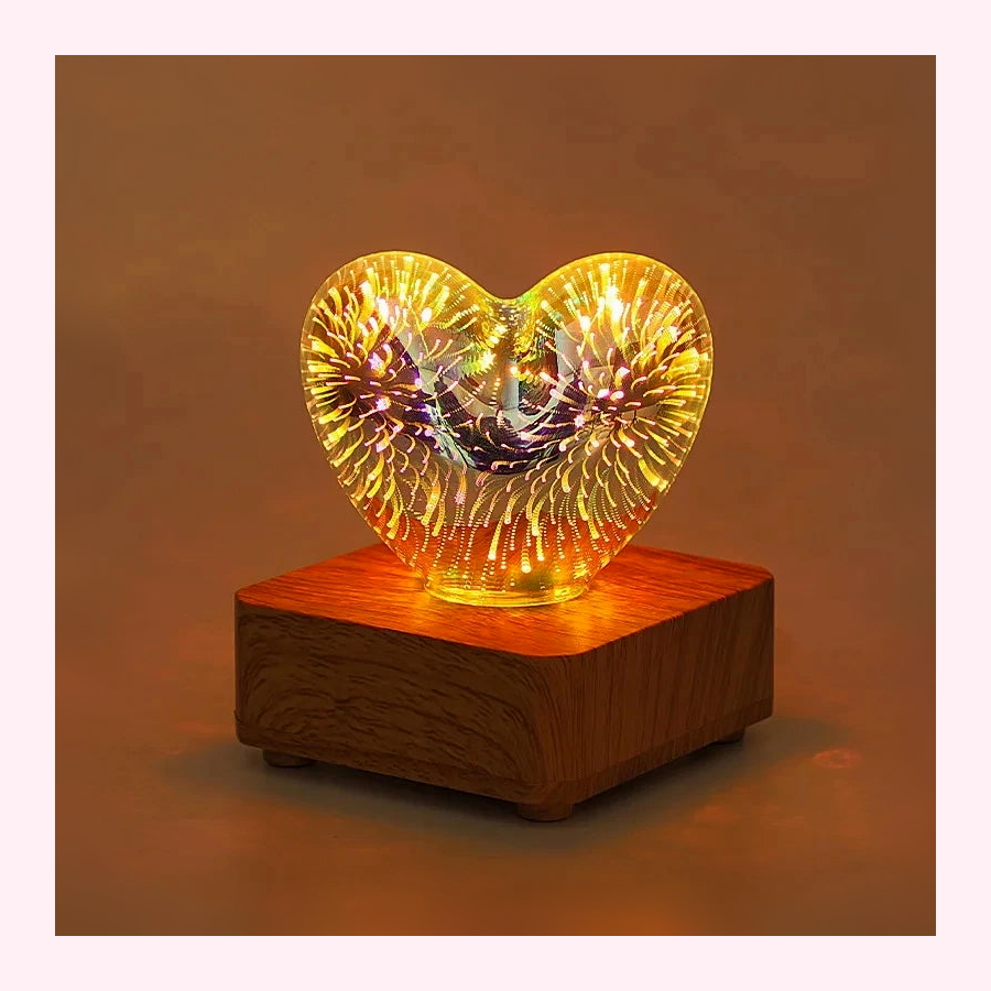 Veilleuse Coeur LED - Décoration Chambre - LumiCoeur