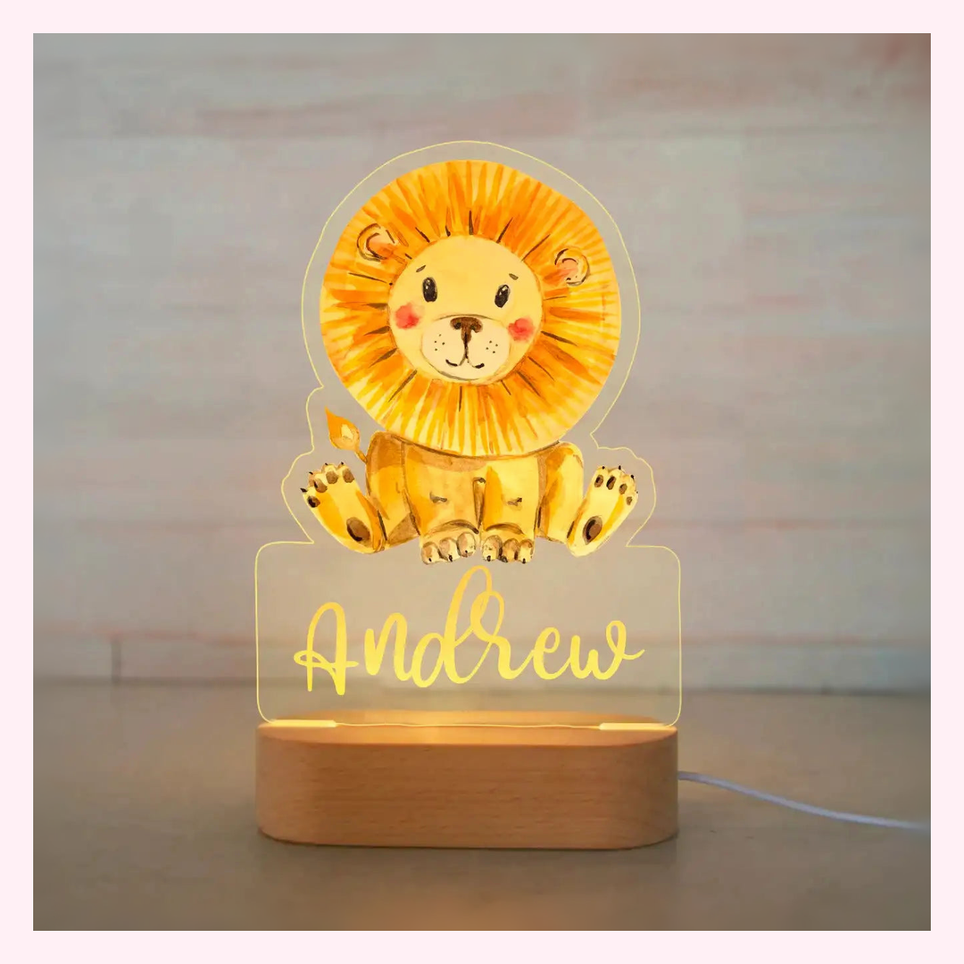 Veilleuse Personalisée LED - Décoration Chambre - Modèle 5 - LumiCoeur