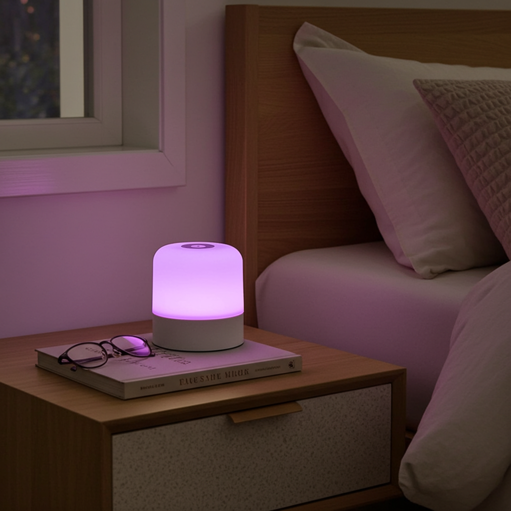 Veilleuse LED tactile - lampe RGB rechargeable