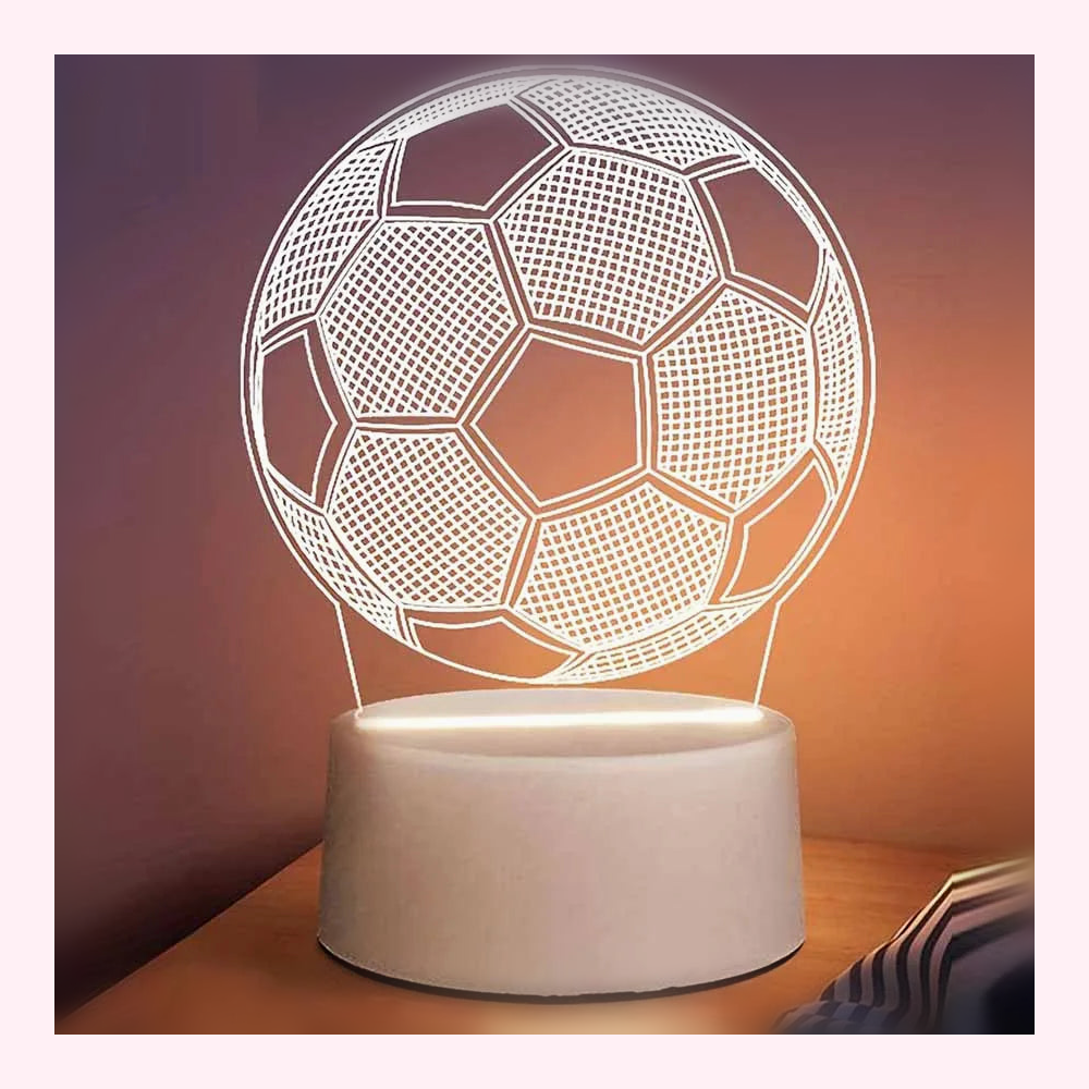 Veilleuse Football LED - Décoration Chambre - Modèle 2 - LumiCoeur