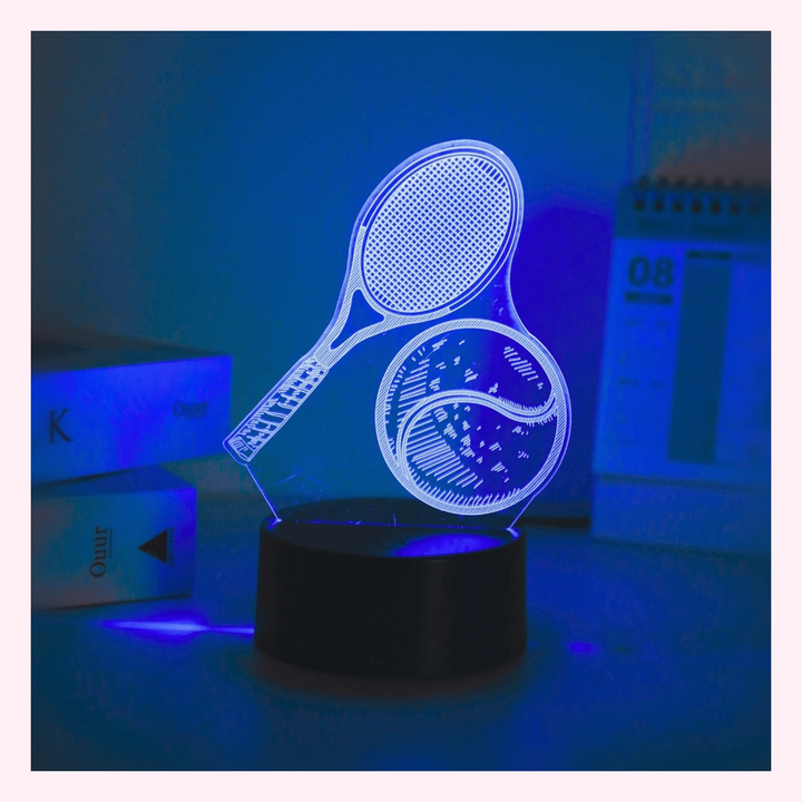 Veilleuse Sport LED - Décoration Chambre - Modèle 16 - LumiCoeur