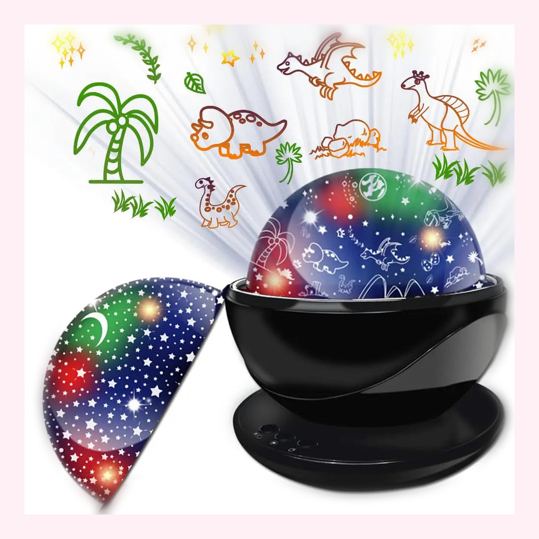 Veilleuse Dinosaure LED 3D - Lampe Enfant - Modèle 3 - LumiCoeur