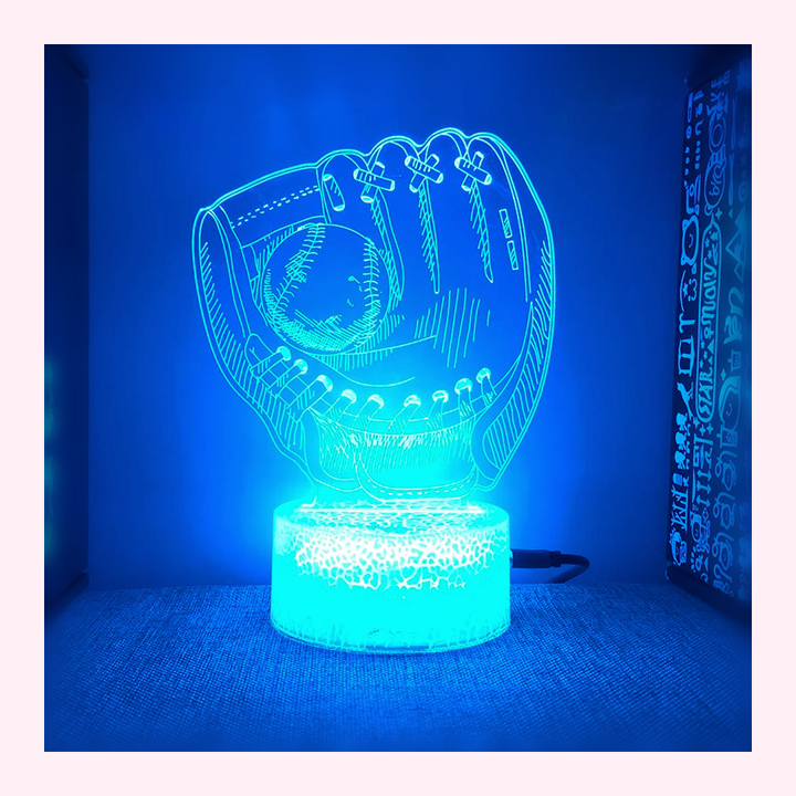 Veilleuse Sport LED - Décoration Chambre - Modèle 5 - LumiCoeur