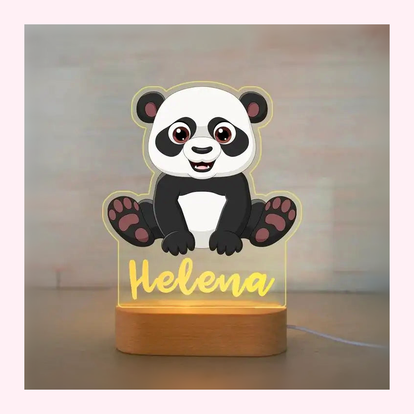 Veilleuse Personalisée LED - Décoration Chambre - Modèle 7 - LumiCoeur