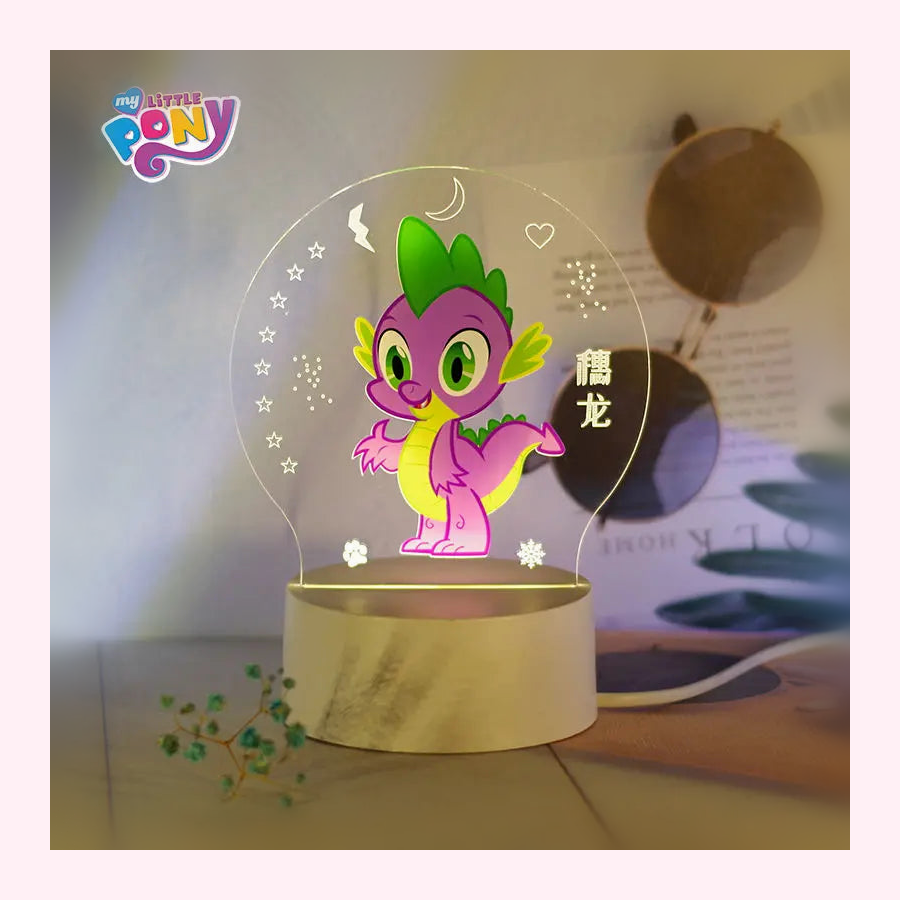 Veilleuse Dinosaure LED 3D - Lampe Enfant - Modèle 48 - LumiCoeur