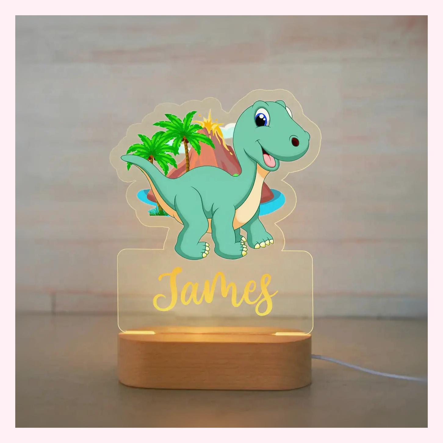 Veilleuse Personalisée LED - Décoration Chambre - Modèle 11 - LumiCoeur