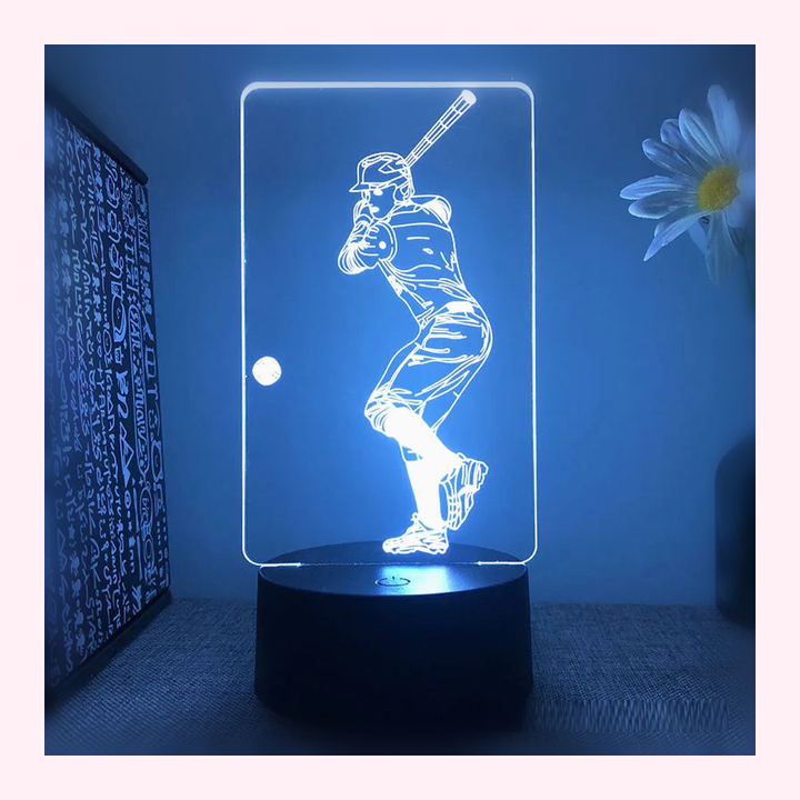 Veilleuse Sport LED - Décoration Chambre - Modèle 6 - LumiCoeur