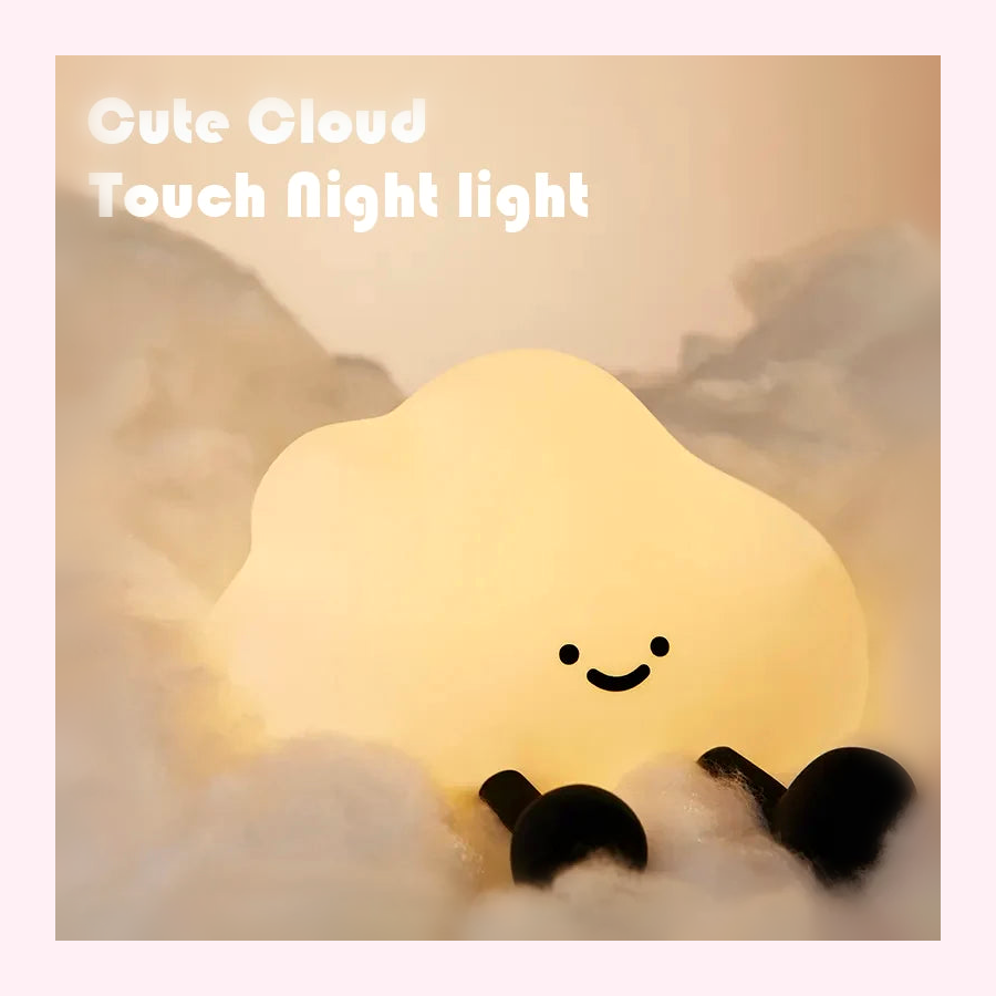 Veilleuse Nuage Éclair Lightning LED - LumiCoeur
