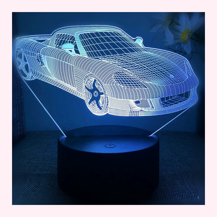 Veilleuse Formule1 LED - Décoration Chambre - LumiCoeur