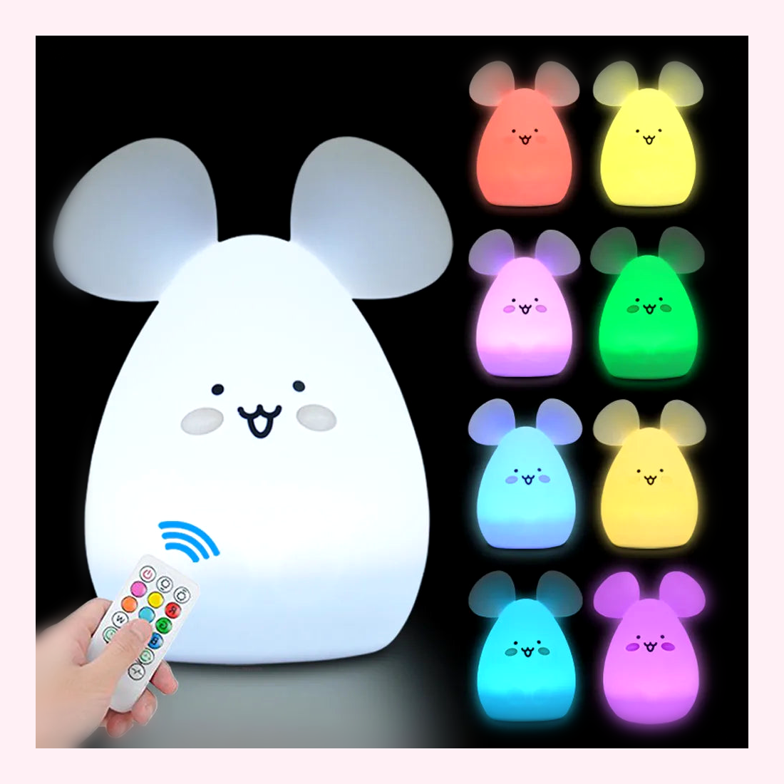 Veilleuse Animaux LED - Lampe Enfant - Modèle 30 - LumiCoeur