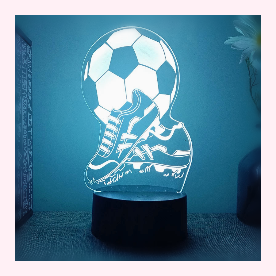 Veilleuse Sport LED - Décoration Chambre - Modèle 13 - LumiCoeur