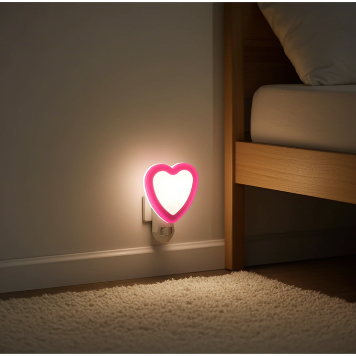 Veilleuse murale LED mini détecteur crépusculaire - modèle 3