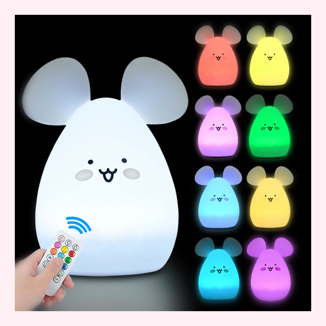 Veilleuse Animaux LED - Lampe Enfant - Modèle 31 - LumiCoeur