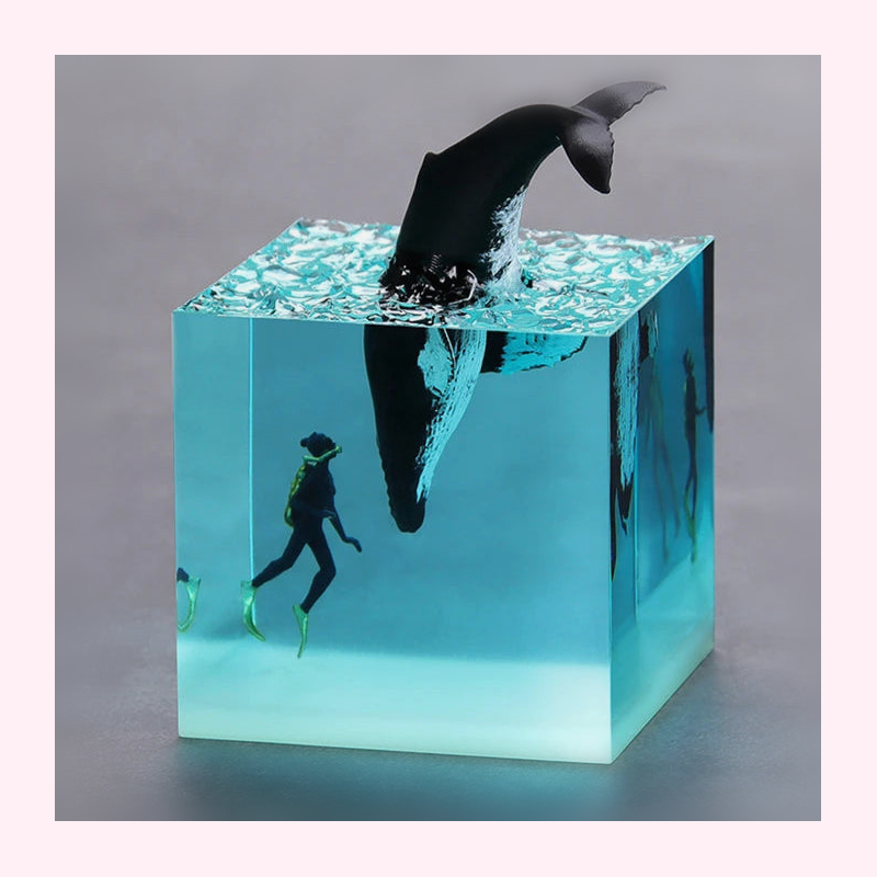 Veilleuse Baleine LED - Lampe Enfant - Modèle 9 - LumiCoeur
