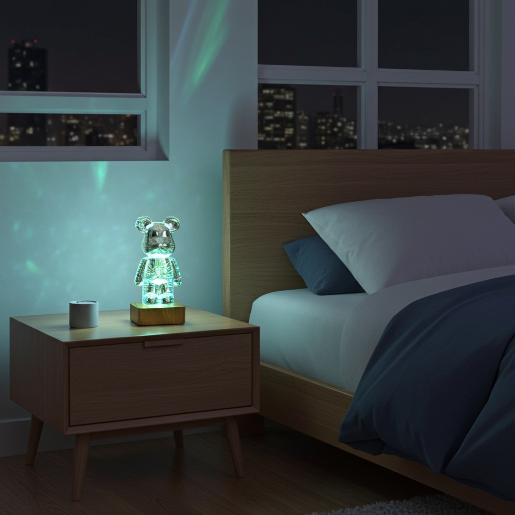 Veilleuse ours LED - lampe enfant - modèle 5