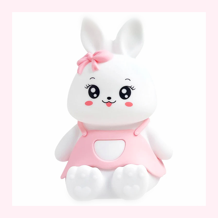 Veilleuse Lapin LED - Lampe Enfant - LumiCoeur