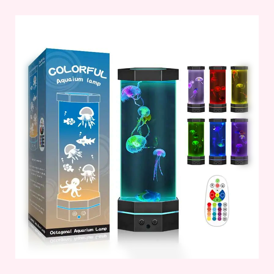 Veilleuse Meduse Projection - Lampe Enfant - LumiCoeur