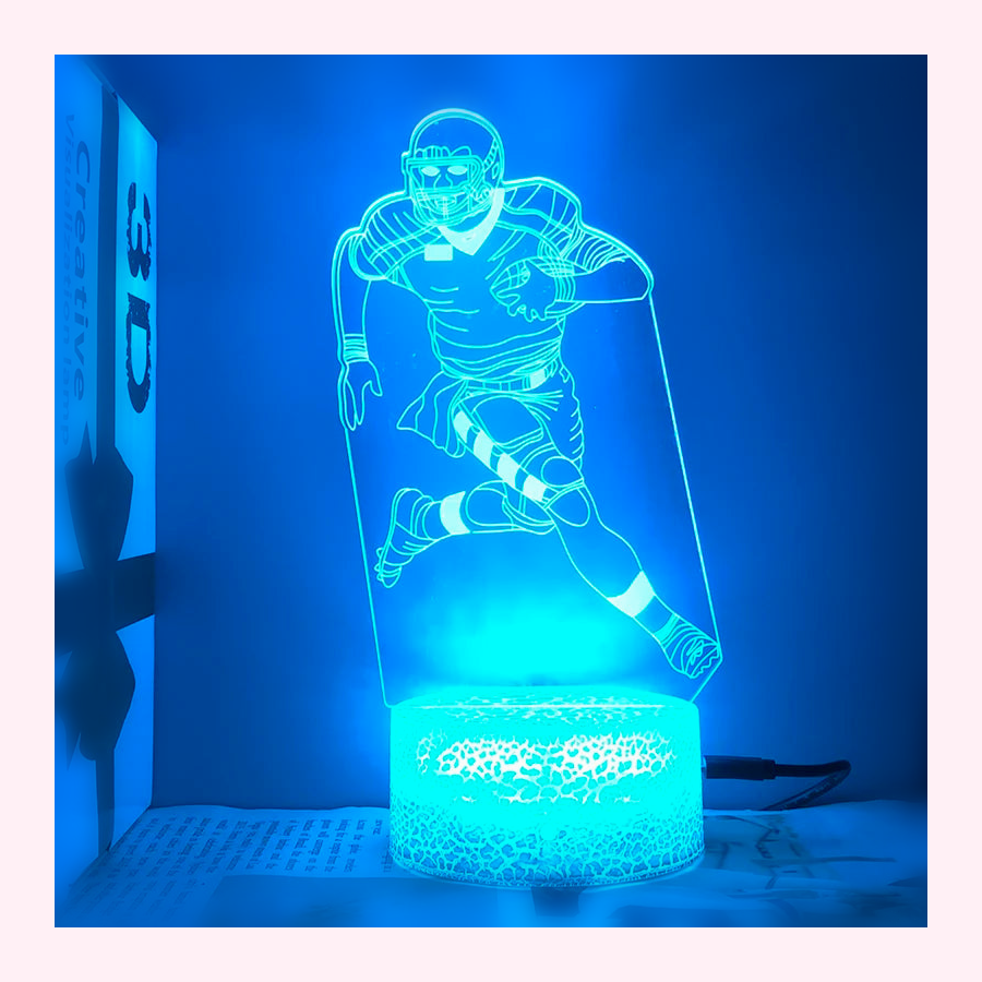 Veilleuse Sport LED - Décoration Chambre - Modèle 3 - LumiCoeur