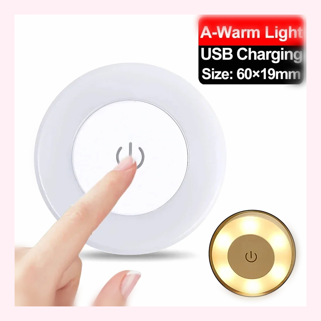 Veilleuse LED 3D - Lampe Tactile Enfant 7 Couleurs - Modèle 5 - LumiCoeur