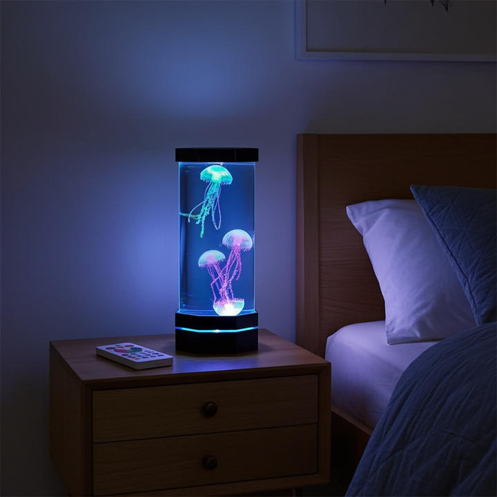 Veilleuse meduse projection - lampe enfant