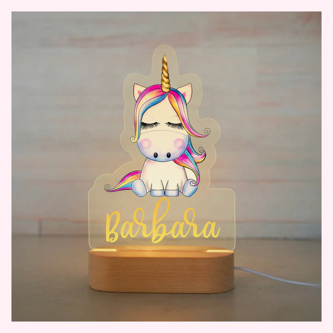 Veilleuse Personalisée LED - Décoration Chambre - Modèle 9 - LumiCoeur