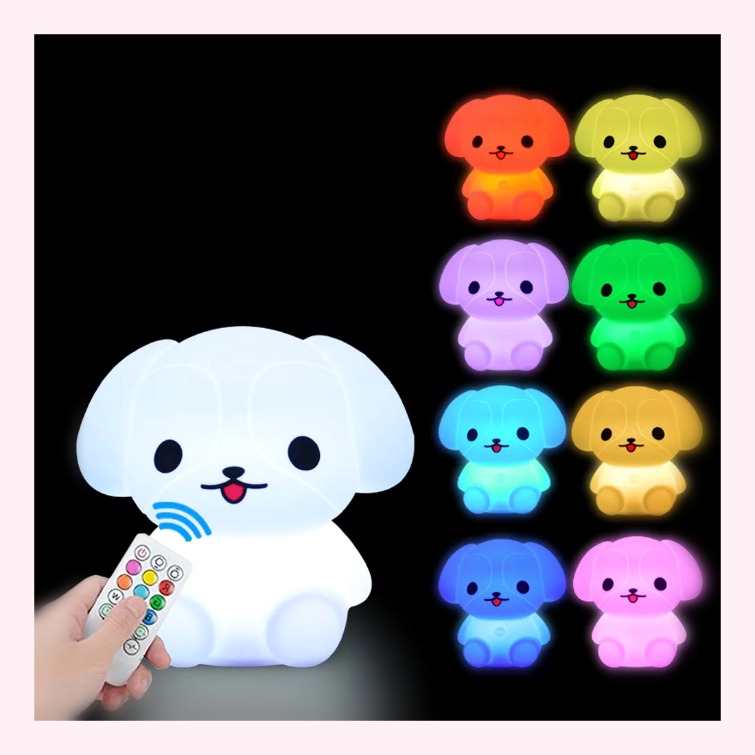 Veilleuse Animaux LED - Lampe Enfant - Modèle 11 - LumiCoeur