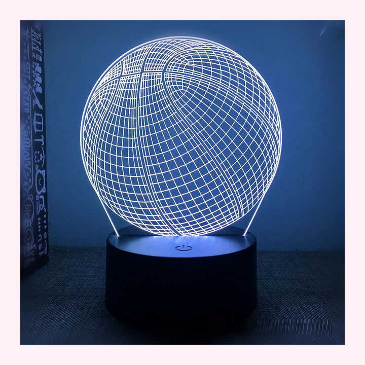 Veilleuse Sport LED - Décoration Chambre - Modèle 7 - LumiCoeur