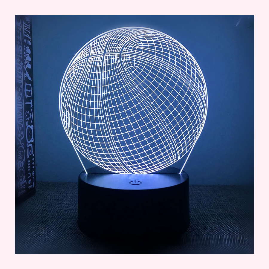Veilleuse Sport LED - Décoration Chambre - Modèle 7 - LumiCoeur