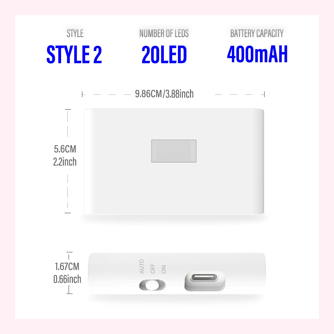 Veilleuse Murale LED Premium Pack Multi-Pièces - Modèle 2 - LumiCoeur