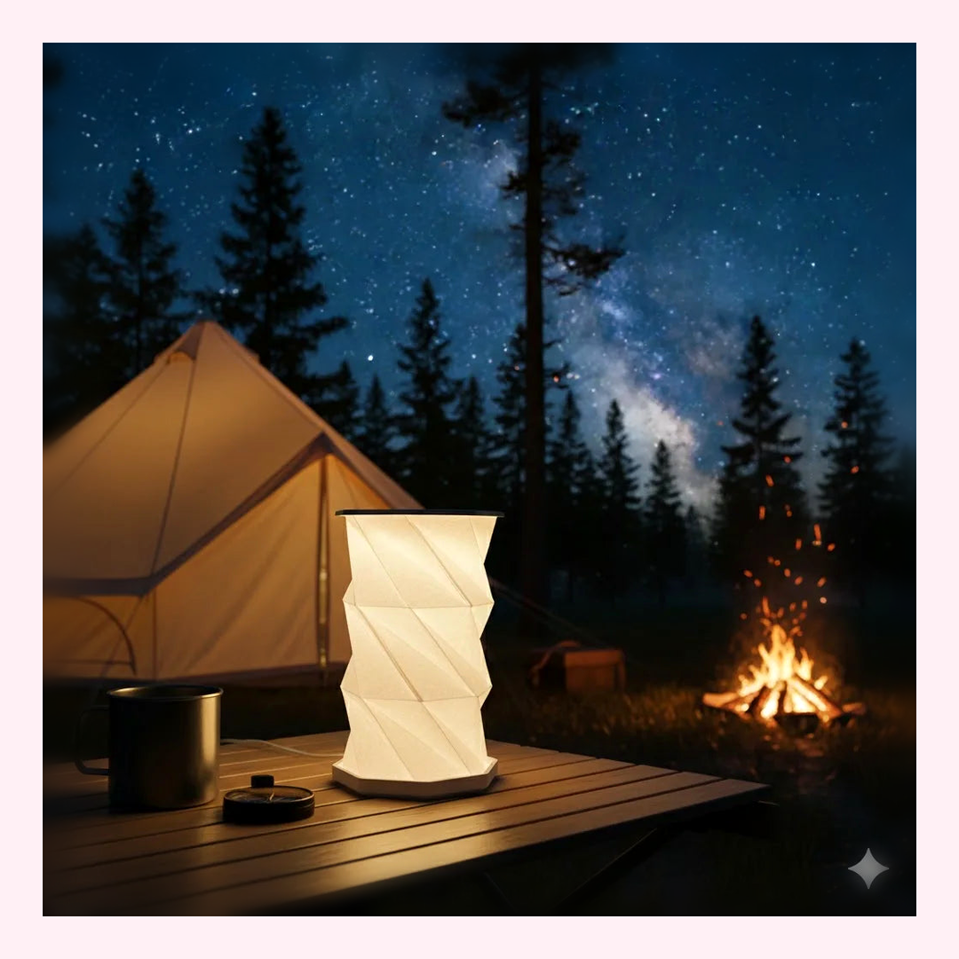 Veilleuse Camping LED - Décoration Chambre - LumiCoeur