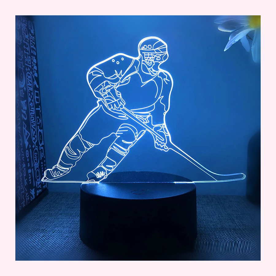 Veilleuse Sport LED - Décoration Chambre - Modèle 12 - LumiCoeur