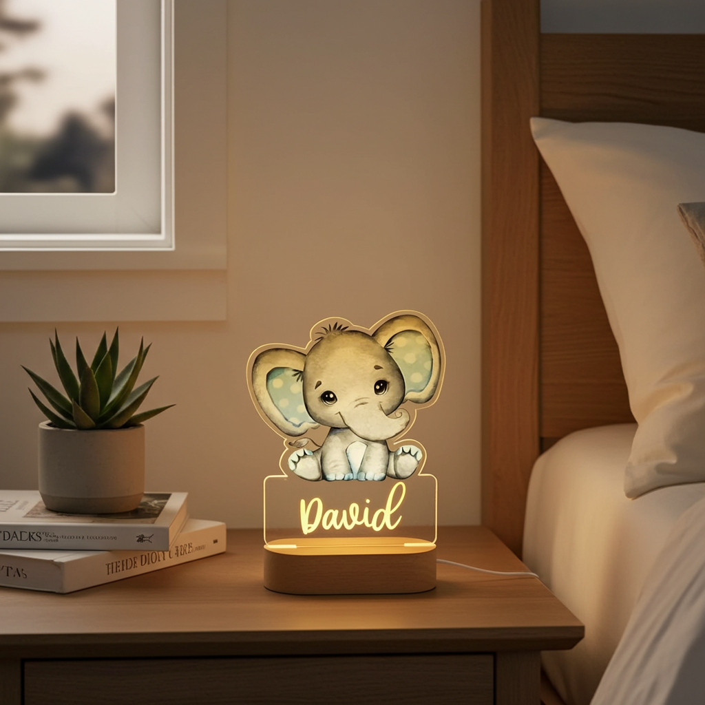 Veilleuse animaux LED - lampe enfant - modèle 35