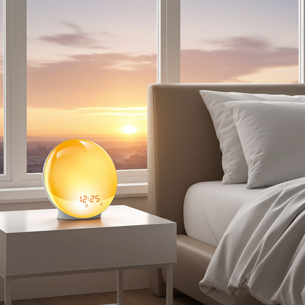 Veilleuse réveil LED - décoration chambre - modèle 2