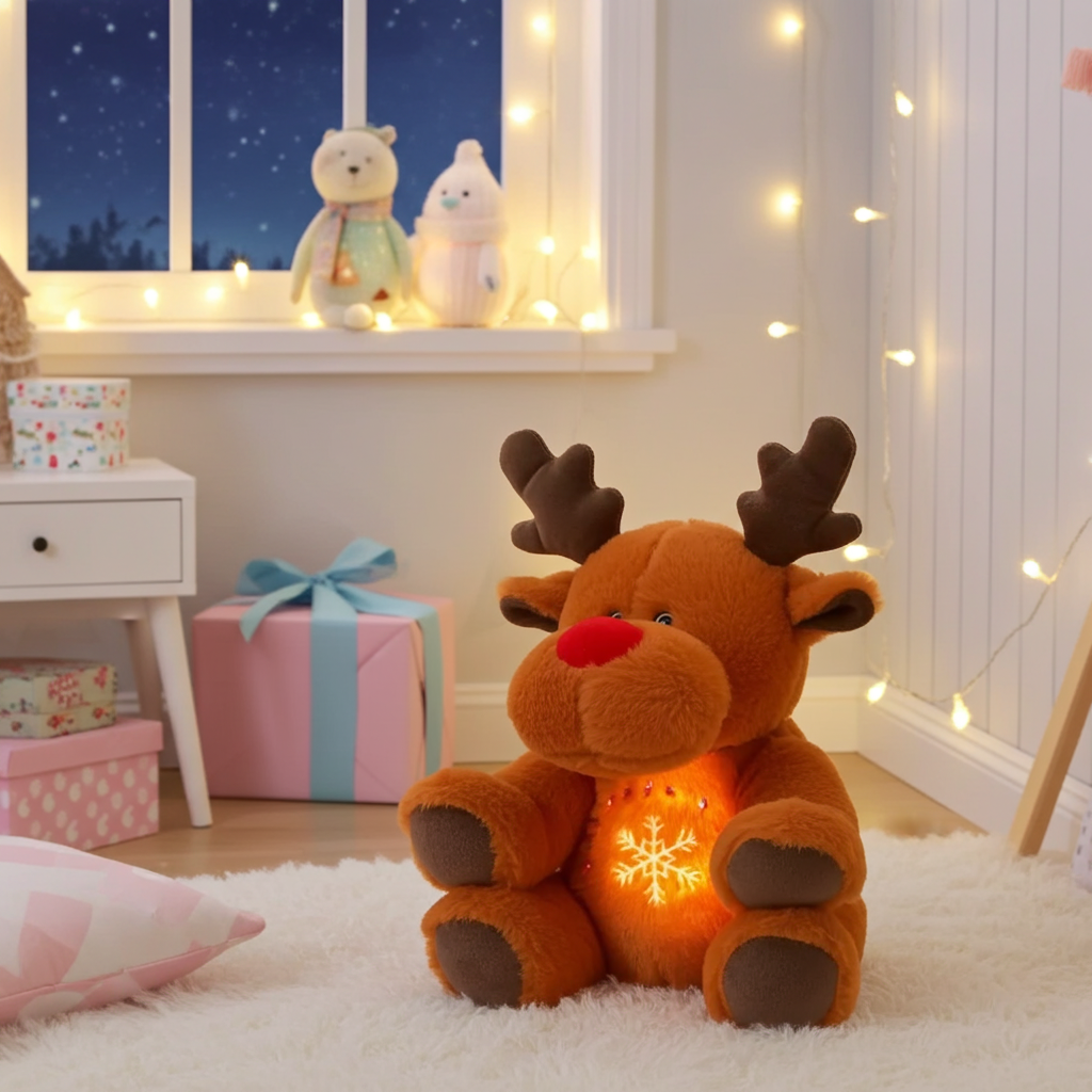 Veilleuse peluche LED - décoration chambre