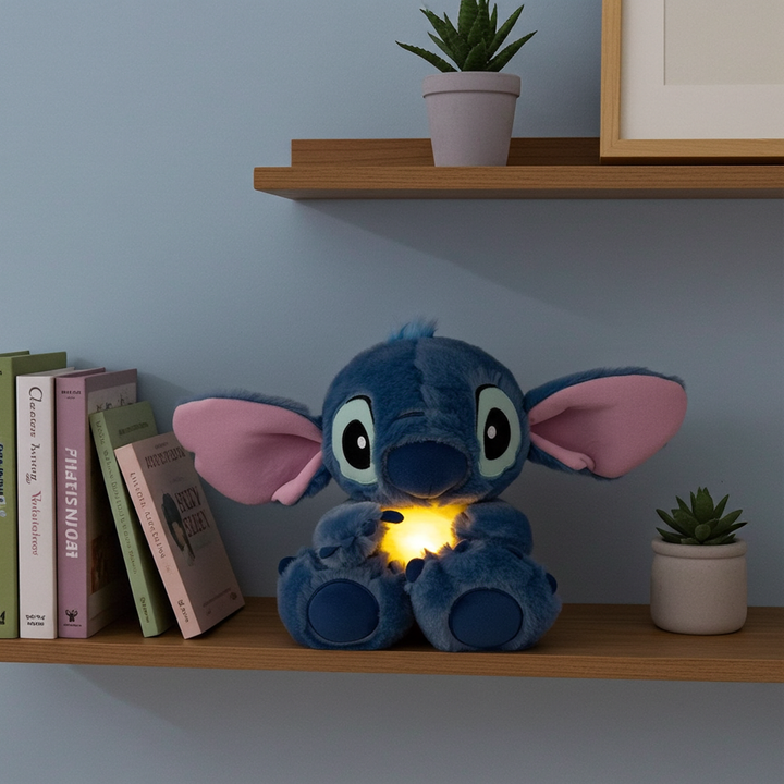 Peluche veilleuse musicale compagnon sommeil LED