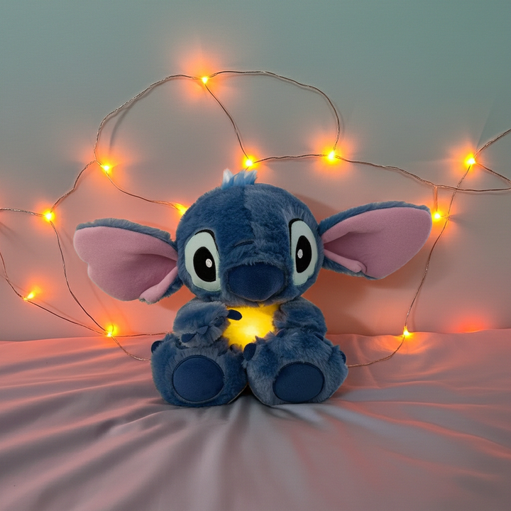 Peluche veilleuse musicale compagnon sommeil LED