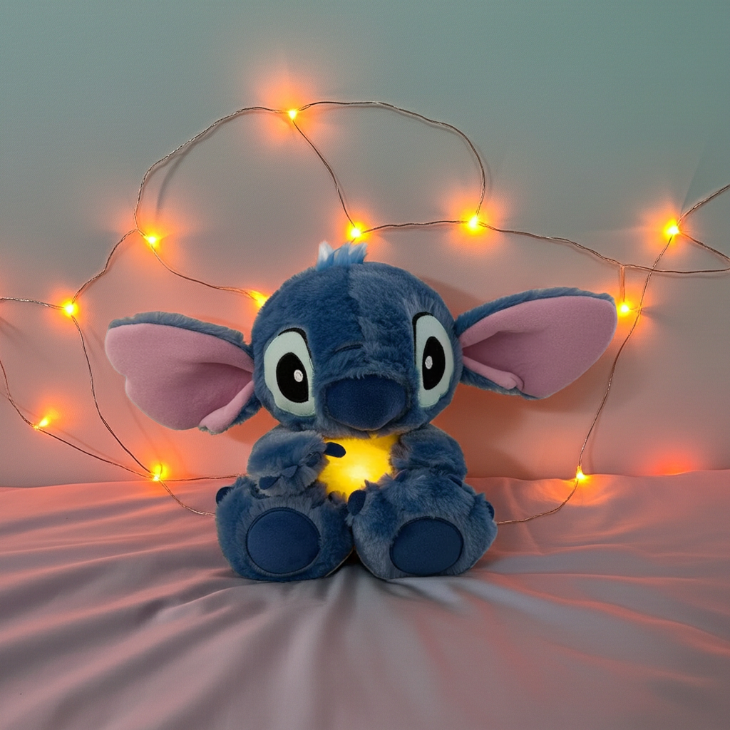 Peluche veilleuse musicale compagnon sommeil LED