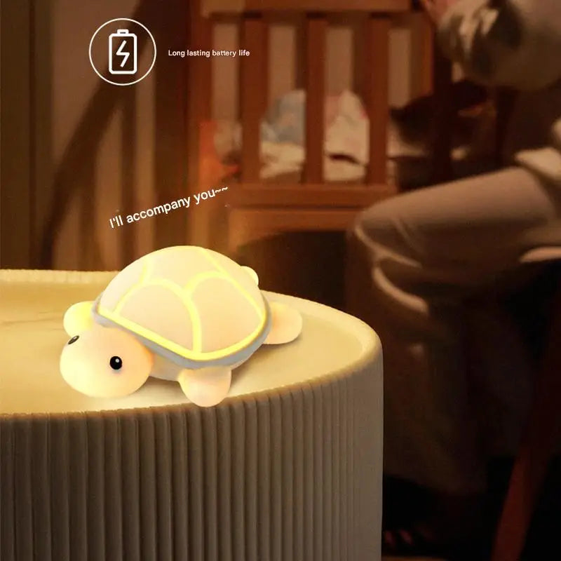 Veilleuse Tortue LED - Lampe Enfant - Modèle 5 - LumiCoeur