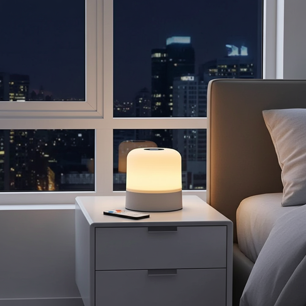 Veilleuse LED tactile - lampe RGB rechargeable - modèle 2