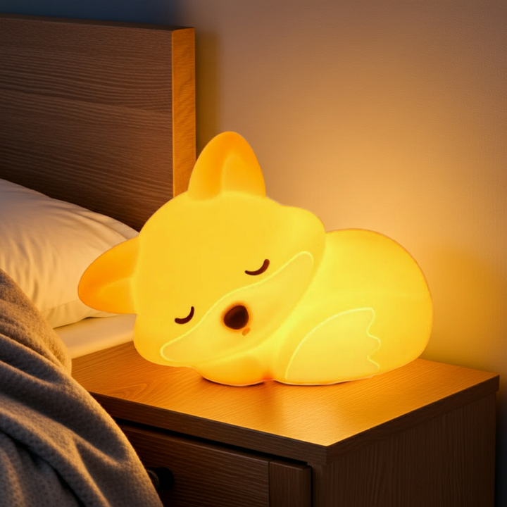 Veilleuse renard rechargeable - lampe enfant