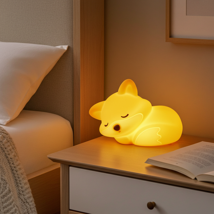 Veilleuse renard rechargeable - lampe enfant