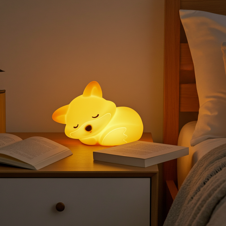 Veilleuse renard rechargeable - lampe enfant