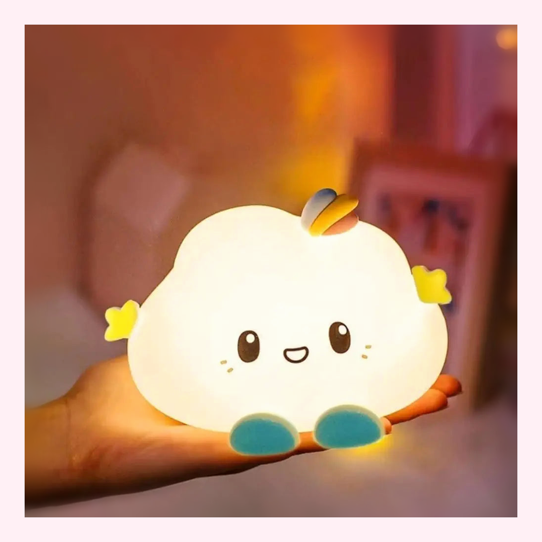 Veilleuse Nuage Éclair Lightning LED - Modèle 3 - LumiCoeur
