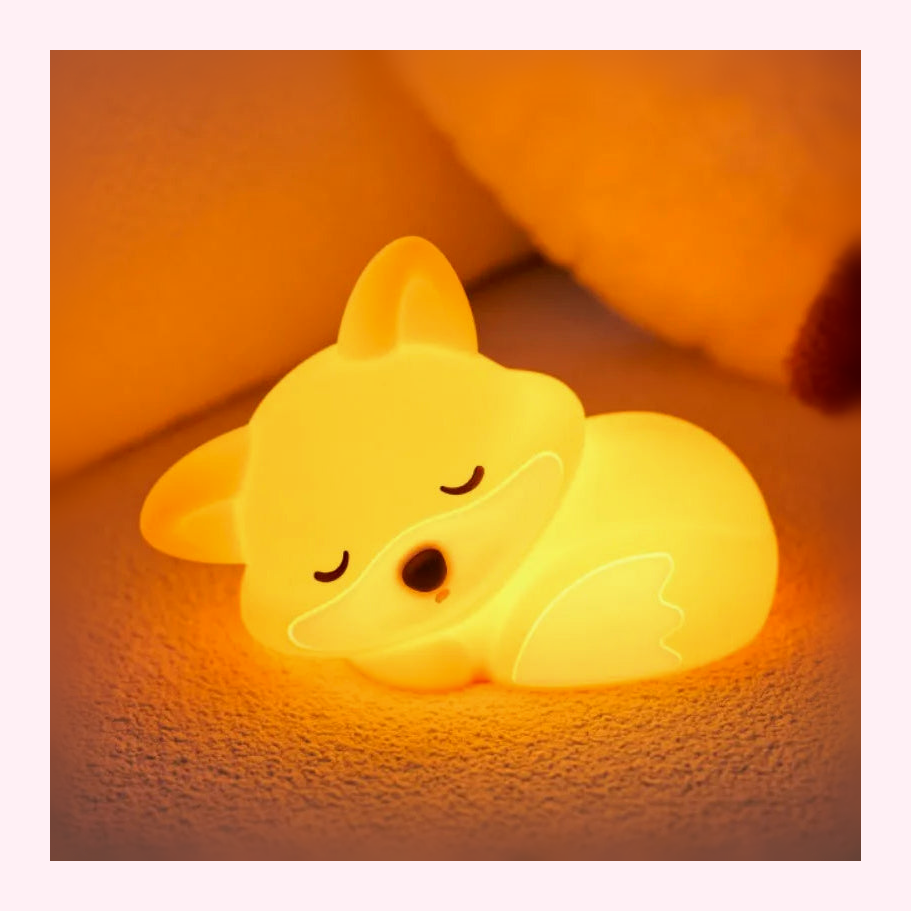 Veilleuse Renard Rechargeable - Lampe Enfant - LumiCoeur