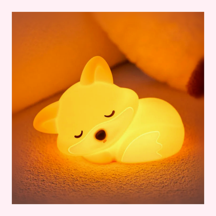 Veilleuse Renard Rechargeable - Lampe Enfant - LumiCoeur