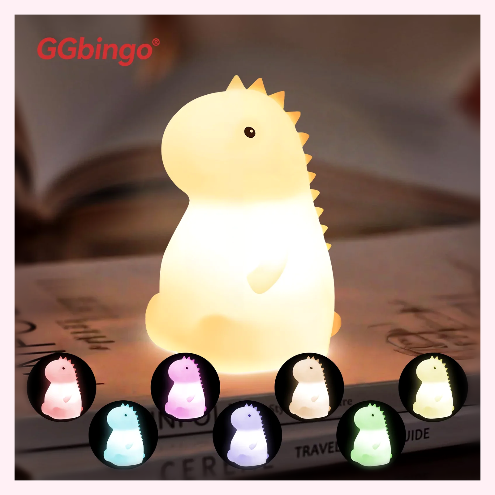 Veilleuse Dinosaure Ptérodactyle LED - LumiCoeur