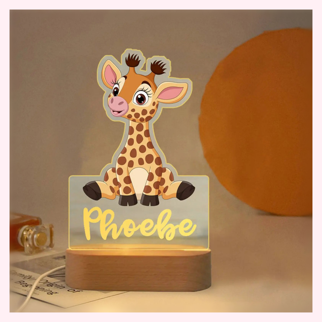 Veilleuse Personalisée LED - Décoration Chambre - Modèle 25 - LumiCoeur