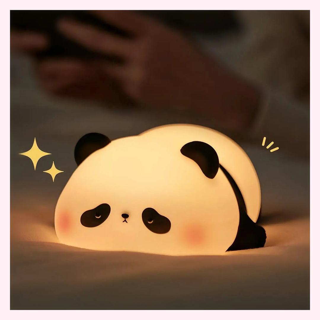 Veilleuse Panda Rechargeable - Lampe Enfant - LumiCoeur