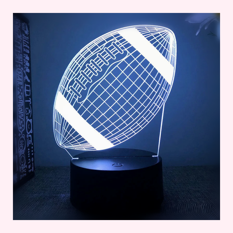 Veilleuse Sport LED - Décoration Chambre - Modèle 14 - LumiCoeur