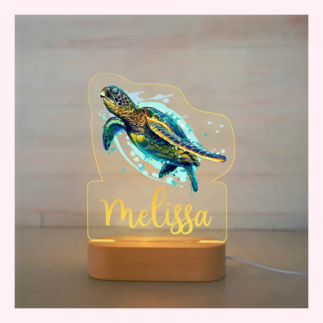 Veilleuse Personalisée LED - Décoration Chambre - Modèle 12 - LumiCoeur